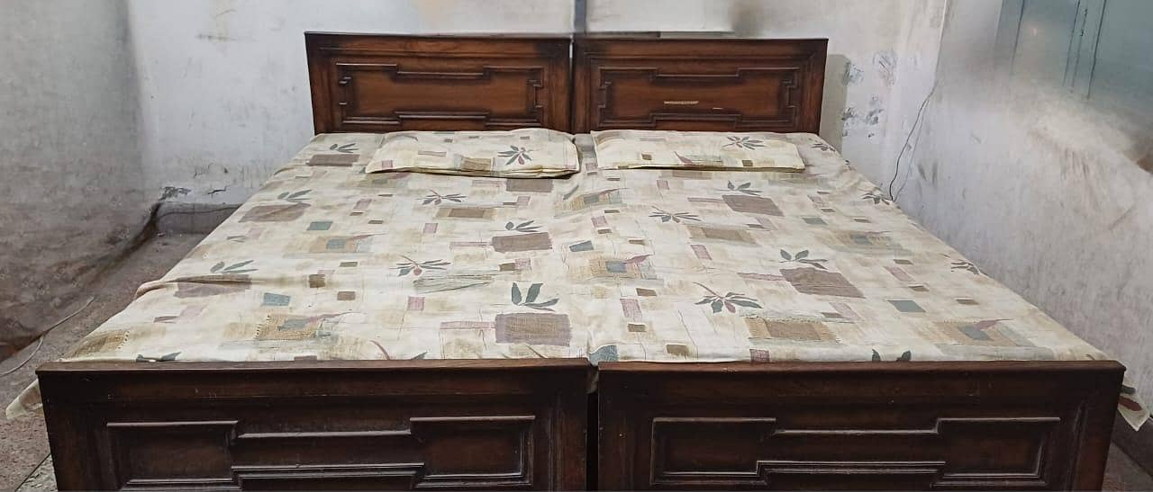 2 Single Beds Set 0