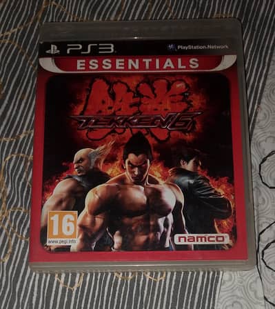 playstation 3 Tekken 6 game disc