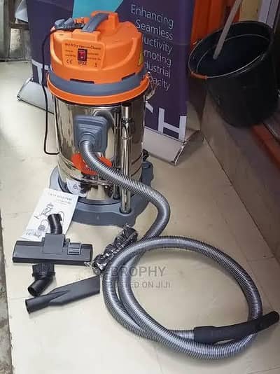 industrial High Power Wet & Dry Vacuum Cleaner 1600 Watts Copper Motor