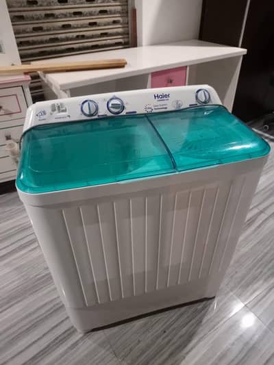 Haier 8kg twin tub washing machine