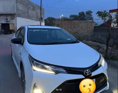 Toyota Altis Grande Model  2021 (Black Room)