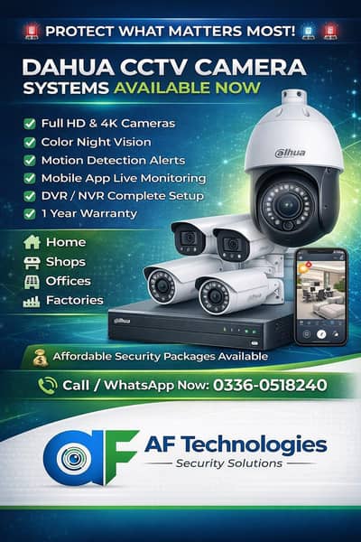 Dahua CCTV Camera Installation