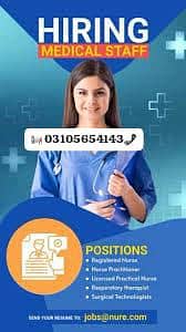 ONLY FEMALE STAFF REQUIRED FOR CLINICAL JOB