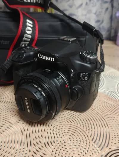 Canon 70D with 50mm STM Lens