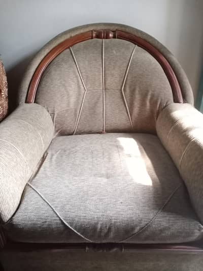 6 Seater Sofa Set Including protection Cover