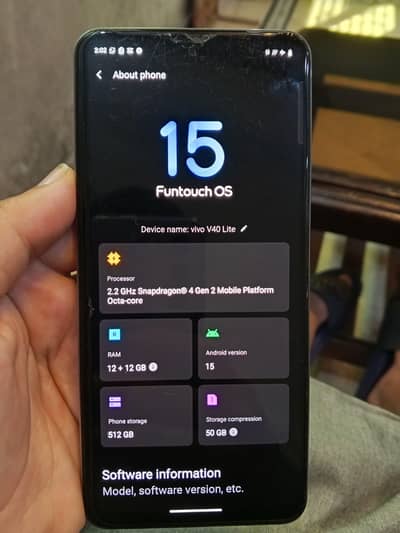 Vivo V40 Lite 12+12/512 GB