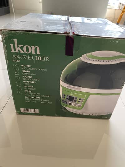 Ikon air fryer 1400 watts 10 litre