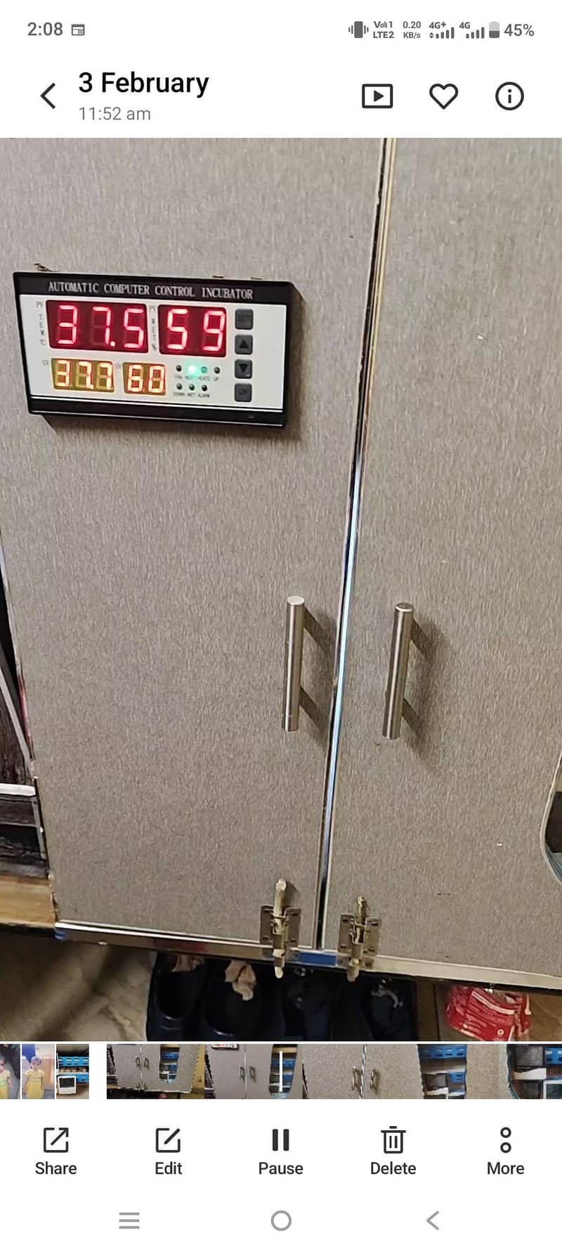 fully automatic incubator 1