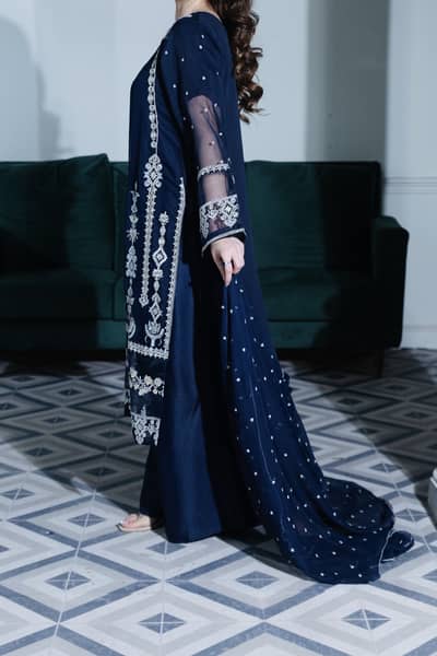 3 piece stitched dress