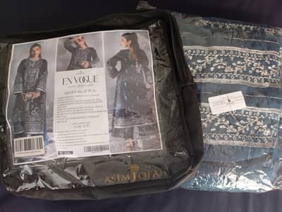 Original Asim Jofa 2025 Eid Collection 2PC Suit