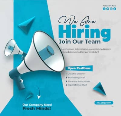 Female staff required for office