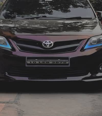 Electric Number plates