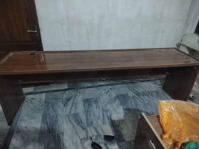 large computer table is for sale