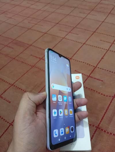 Redmi 12c with box 4gb 128 gb