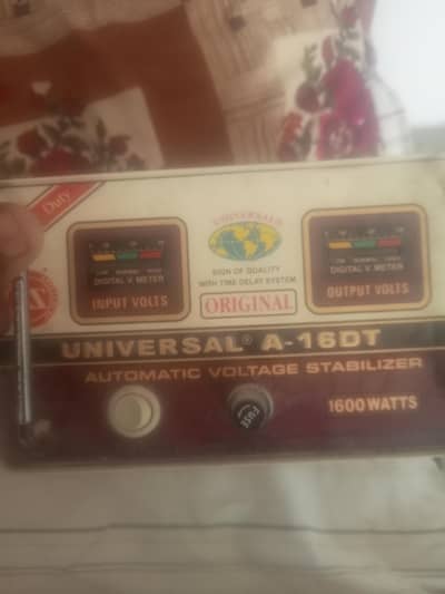 universal 1600 watts stabilizer
