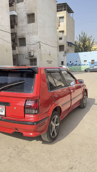 Automatic Toyota starlet 1988 reconditioned 1998