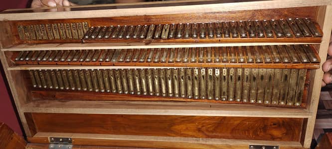 3 line indian folding harmonium