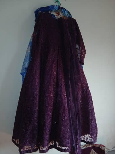 Maxi,Fancy maxi,party wear,bridal dress,Embrioded Fancy full ghair