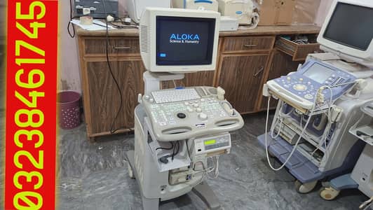 Aloka 3500 japanese colour doppler ultrasound machine