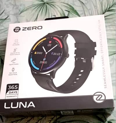 Zero Lifestyle LUNA Smart Watch (Box Packed)