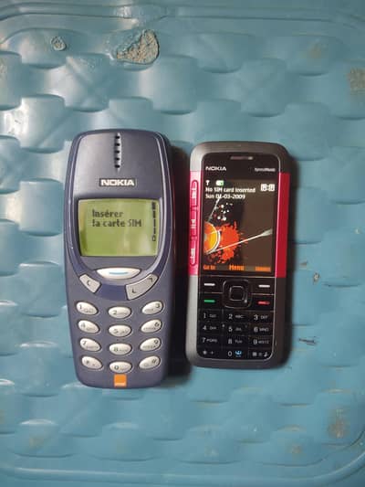 NOKIA 5310 AND 3310 ANTIQUE MOBILE