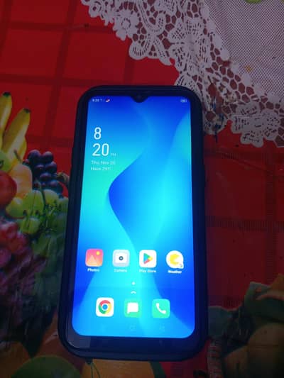 Oppo A1k with box and charger