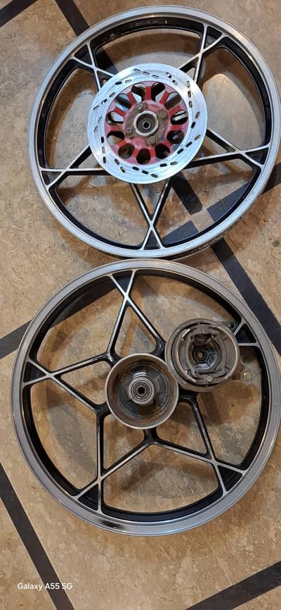 kawasaki gto 125 alloy wheels