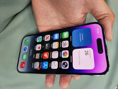 iphone 14 pro 128GB non pta  B H 94 all ok phone hai