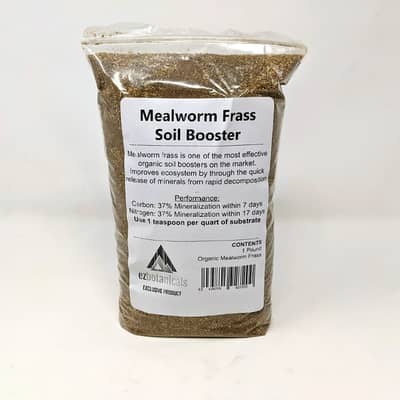 Premium Organic Mealworm Frass Fertilizer– All-Natural Plant Growth