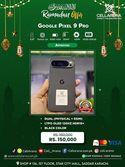 Ramadan Offer Google Pixel 10 9 Pro XL - CELLARENA
