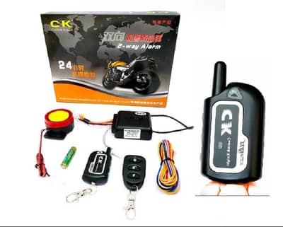Ck Alarm security lock System for motorcycle