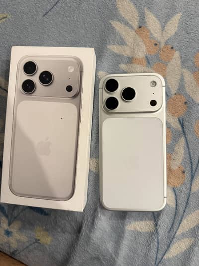 Iphone 17 Pro Silver 256 gb(Sim Time) Non Pta
