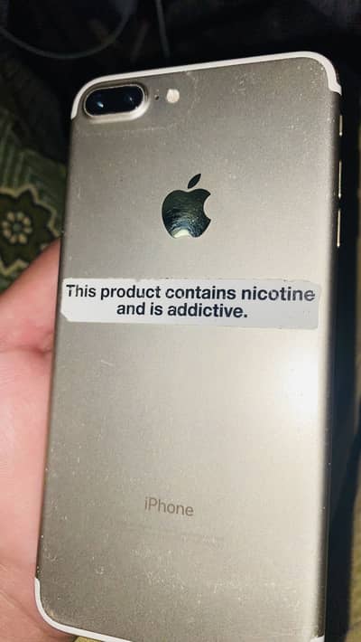 Iphone 7plus with lush condition just finger lock disassembled