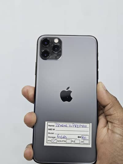 Apple Iphone 11 Pro Max DUAL sim PTA Official  Approved