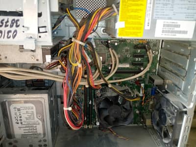 hp CPU with LCD and graphic card and all accessories Rs. 10000