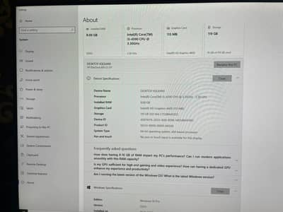 ALL COMPUTER SETUP EVERYTHING IN THE COMPUTER WITH CABELS