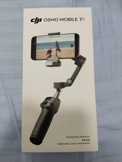 Dji Osmo Mobile 7P (smarrtphone stabilizer) and dji Mic Mini_Box Open