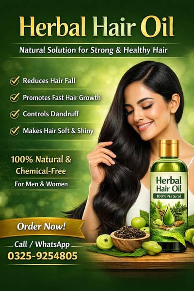 Herbal hair oil