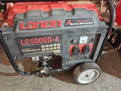 loncin lc5000d-a 2.8kw used condition 9/10