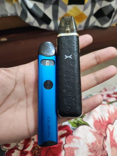 oxva and caliburn pod devices