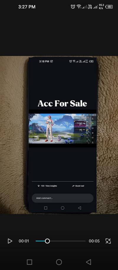Acc For Sale Exchange Possible with Mobile •