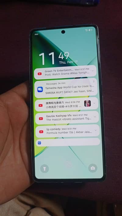 Infinix not 40.8 256 5g network