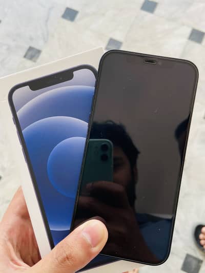 IPhone 12 with Box, 64GB, JV, 86% Genuine Battery Health