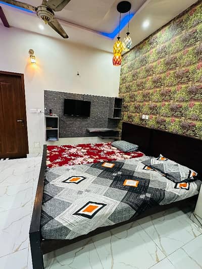 5 Marla Full Furnished VIP Upper Lock Lower Portion For Rent In Johar Town Phase 2