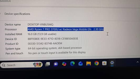lenovo Amd Ryzen  7pro  gen