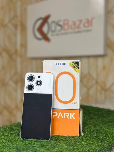 Tecno Spark 10 Pro 8gb Ram 256gb Storage with Box & Charger