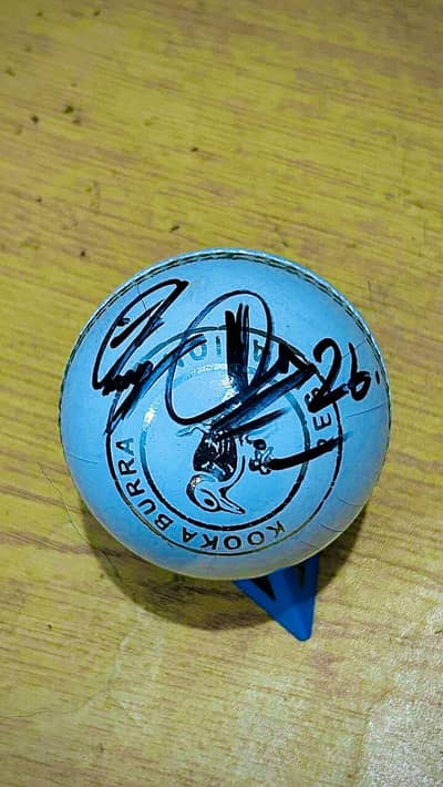 IMAM UL HAQ signed original ball