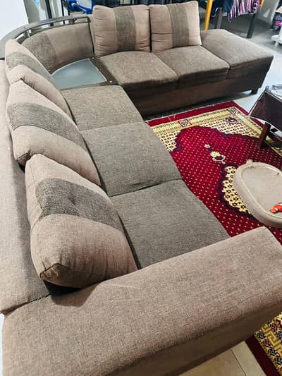 Designer L Shaped Sofa, Minor home used