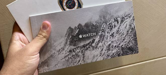 Apple Watch Ultra 49MM Natural Titanium !