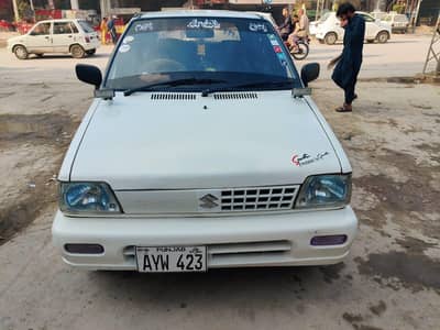 white mehran 2016 in good condition